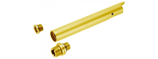 Laylax Hi-Capa 5.1 Non-Recoiling 2-Way Outer Barrel (Color: Gold)