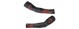 Laylax Rebellion Extra Large Cool Arm Cover (Color: Black, Orange, Gray)