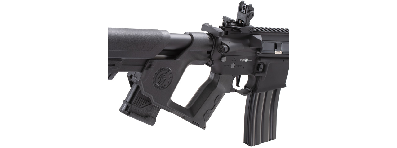 Lancer Tactical Enforcer BLACKBIRD AEG Rifle w/ Alpha Stock [HIGH FPS] (BLACK)