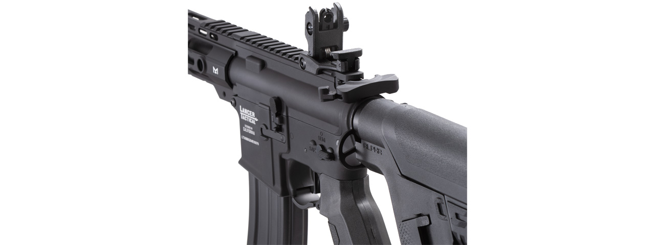 Lancer Tactical Enforcer BLACKBIRD AEG Rifle w/ Alpha Stock [HIGH FPS] (BLACK)
