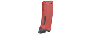 Lancer Tactical 130 Round High Speed Mid-Cap Magazine (Color: Red)