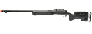 WellFire MB17B Airsoft Bolt Action Sniper Rifle (Color: Black)