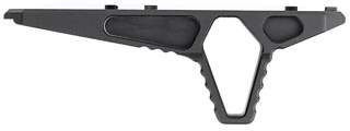 Ranger Armory Angled Hand-Stop for KeyMod and M-LOK (Color: Black)
