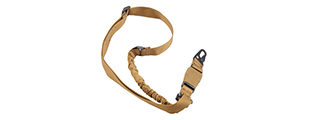 Diamond Tactical Viper 1-Point Airsoft Bungee Sling (Color: Tan) Diamond Tactical Viper 1-Point Airsoft Bungee Sling (Color: Tan)