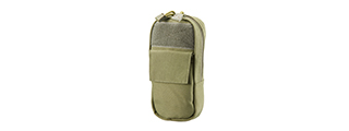 Code 11 Molle Utility Pouch (Color: OD Green)
