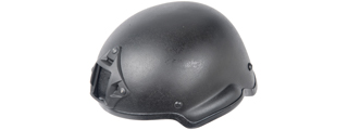 Lancer Tactical MICH 2002 ABS Plastic Airsoft Helmet (Color: Black)