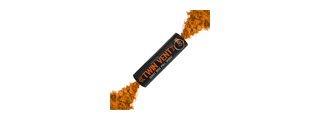 Enola Gaye Twin Vent Burst High Output Airsoft Wire Pull Smoke Grenade (Color: Orange) Enola Gaye Twin Vent Burst High Output Airsoft Wire Pull Smoke Grenade (Color: Orange)