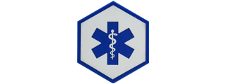 Hexagon PVC Patch Emergency Medical Technician