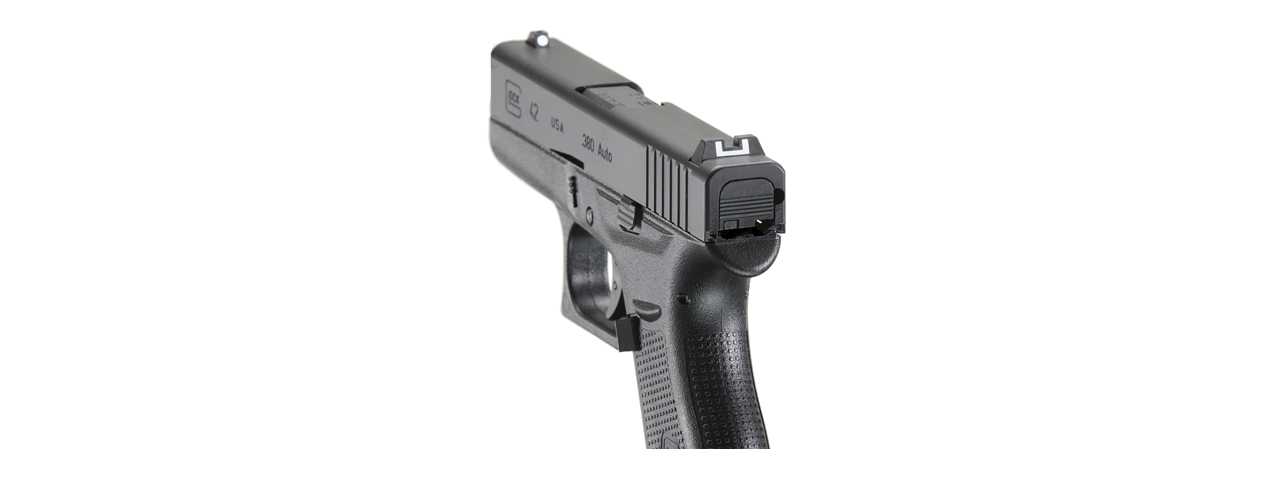 Elite Force Licensed Glock 42 Sub Compact Gas Blowback Airsoft Pistol (Color: Black)