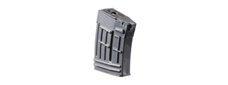LCT Airsoft 90 Round SVD Metal Magazine (Color: Black)