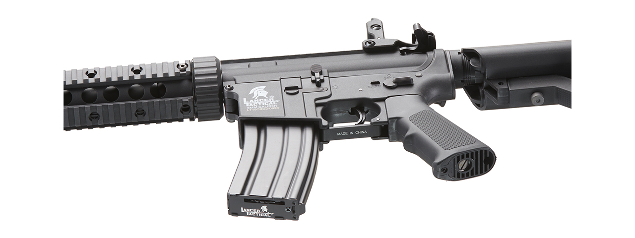 Lancer Tactical Gen 2 9" M4 SD Carbine Airsoft AEG Rifle (Color: Black)