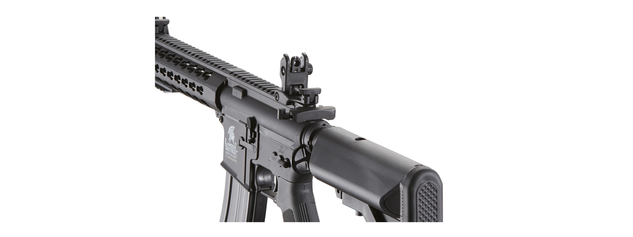 Lancer Tactical Gen 2 10" Keymod M4 Carbine Airsoft AEG Rifle (Color: Black) - Click Image to Close