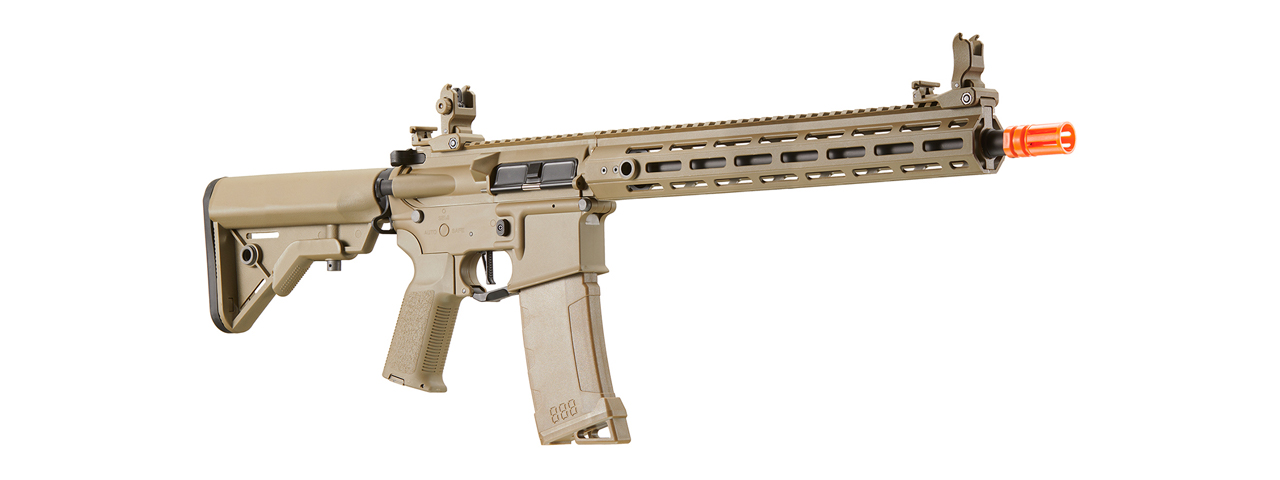 Lancer Tactical Gen 3 Hellion M-LOK 13" Airsoft M4 AEG (Color: Tan)
