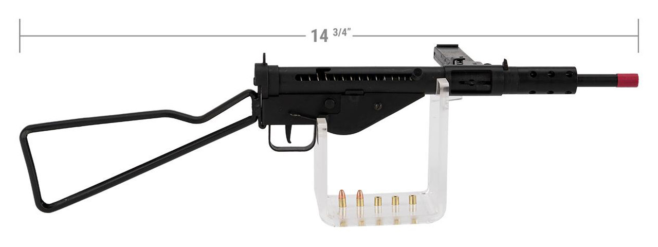GHK 1/2 Scale Sten MKII Miniature Model Gun (Color: Black)