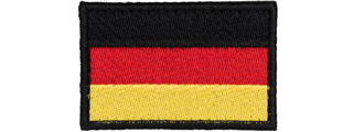 Embroidered German Flag Patch (Full Colors)