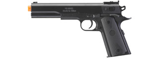 UK Arms M1911 Spring Powered Airsoft Pistol w/ Metal Flitch and Tube (Color: Black)