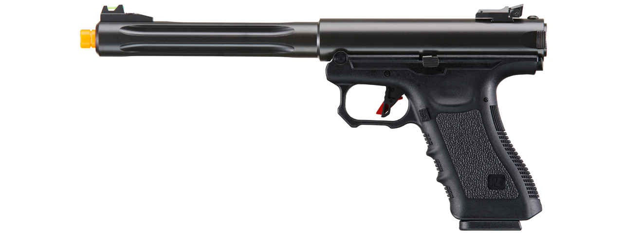 WE-Tech Galaxy Select Fire Premium L Gas Blowback Pistol (Color: Black)