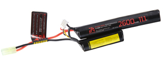 Zion Arms 11.1v 2600mAh Lithium-Ion Nunchuck Battery (Tamiya Connector)