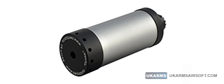 Atlas Custom Works DTK Putnik AK Dummy Mock Suppressor (Color: Black/Silver)
