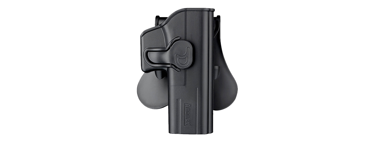Amomax Right Handed Tactical Holster for Glock 21 (Black)