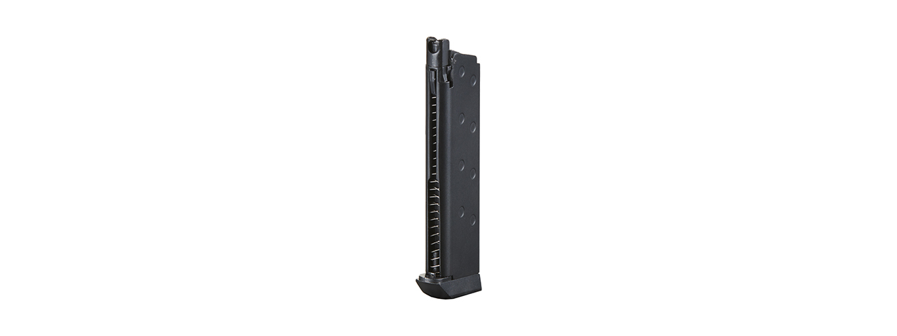 Well Fire 16 Round 1911 Green Gas Magazine (Color: Black)
