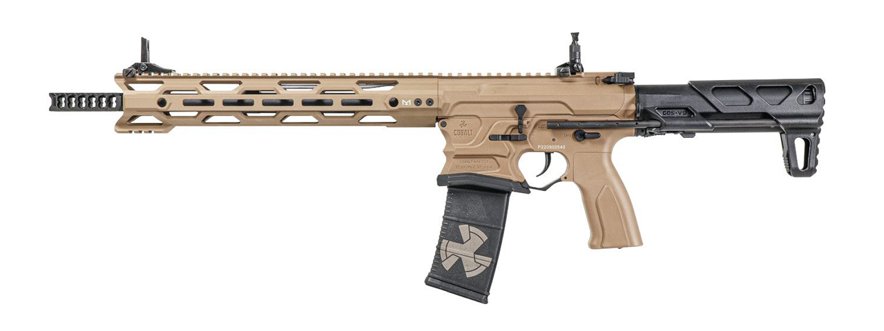 G&G Cobalt Kinetics BAMF Recon Airsoft M4 AEG Rifle (Color: Tan)