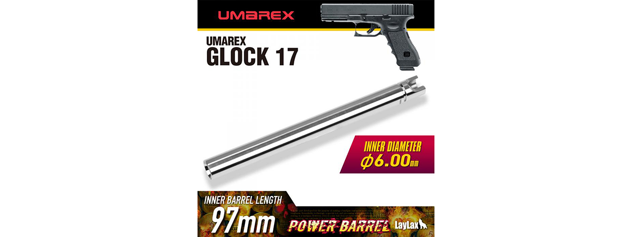 Laylax Umarex G17 6.00 Power Barrel (97mm)