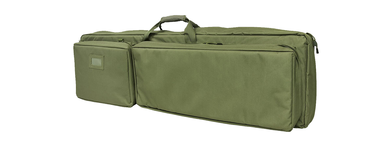NcStar 45in Double Rifle Case - OD Green