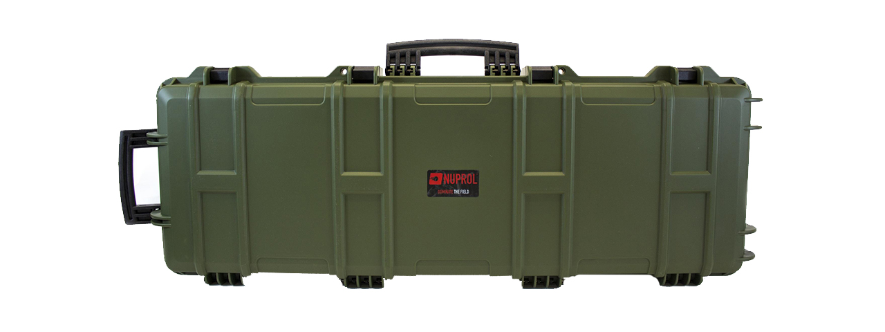 Nuprol Heavy Duty Large Hard Case with Pick and Pluck Foam - Green