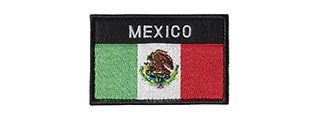 Sentinel Gears Embroidered Mexican Flag Patch