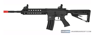 Valken ASL Mod-L Series Polymer Airsoft M4 AEG Rifle (Color: Black)