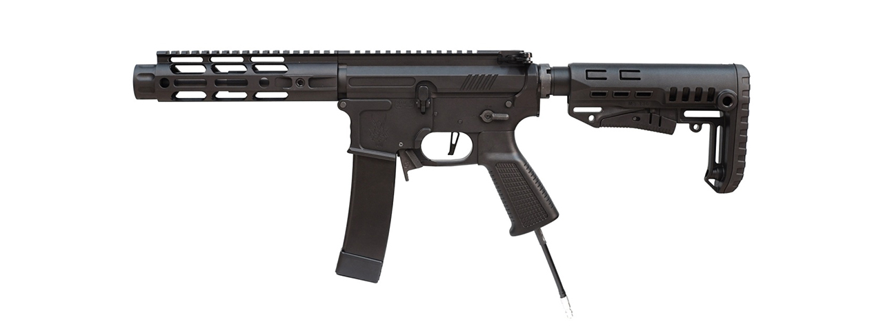 Wolverine Airsoft MTW PKG 9MM TACTICAL: 7" Barrel, 7" Rail