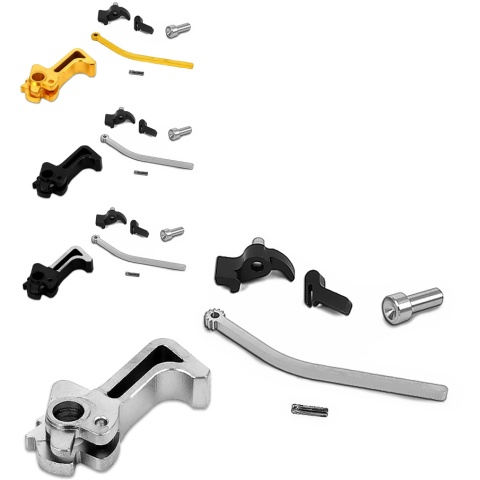 Airsoft Masterpiece CNC Steel Hammer & Sear Set for Marui Hi-Capa [Infinity SR]