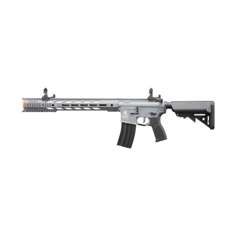 Lancer Tactical SPR Interceptor Hybrid Gen 2 Airsoft AEG Rifle (Color: Gray)