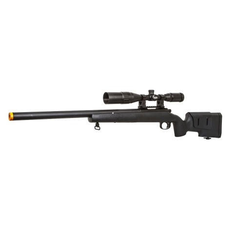 Classic Army SR40 Bolt Action Spring Airsoft Sniper Rifle - BLACK
