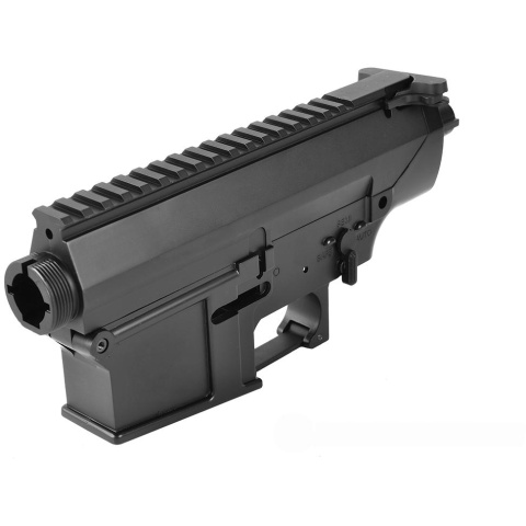 Golden Eagle Full Metal SR25 Airsoft AEG Rifle Receiver - BLACK