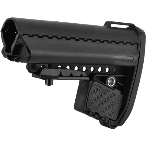BOLT Airsoft M4 / B4 / SR16 / SR47 Retractable CQB Crane Stock - BLACK