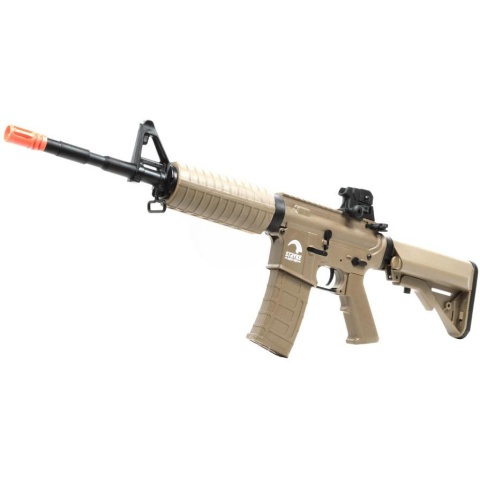 AMS-SRC Stryke Series SR15 NAVY Carbine AEG Airsoft Rifle - TAN -  (DISCONTINUED)