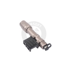 ACW 45 Degree Offset Picatinny Mount for Scout Lights - Black