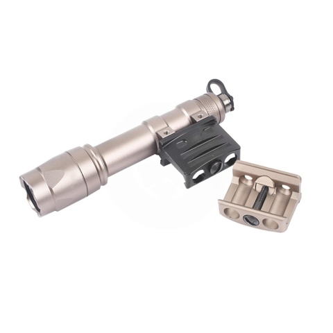 ACW 45 Degree Offset Picatinny Mount for Scout Lights - Desert Tan