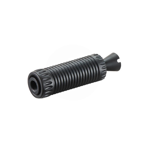 Atlas Custom Works Full Metal AKMSU 14mm CCW Threaded 5-inch Flash Hider - BLACK