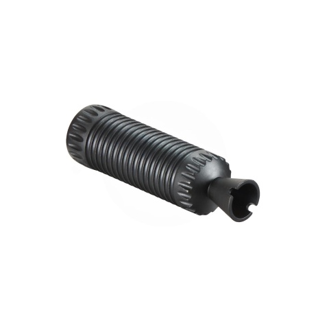 Atlas Custom Works Full Metal AKMSU 14mm CCW Threaded 5-inch Flash Hider - BLACK