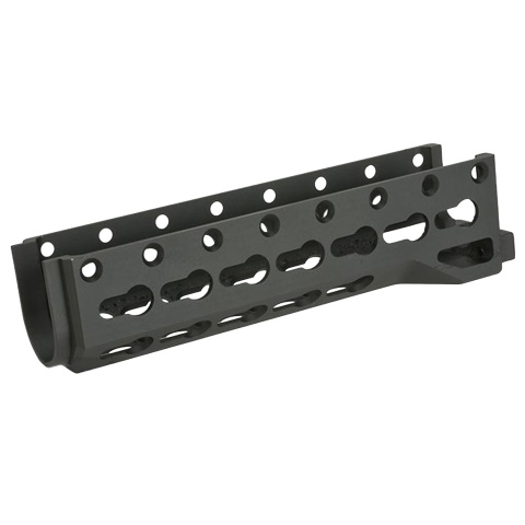 5KU 183 Keymod Alfa Rail for AK Series Airsoft AEG Rifles - (Black)