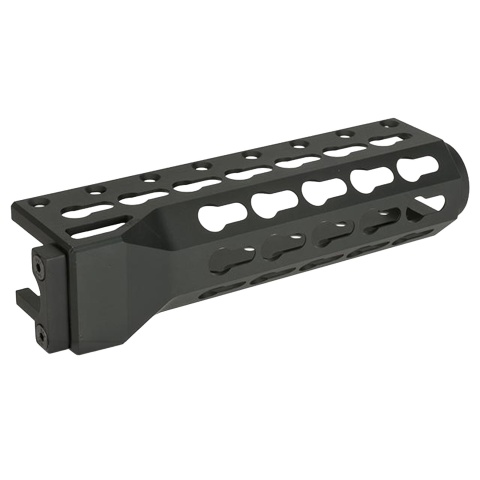 5KU 183 Keymod Alfa Rail for AK Series Airsoft AEG Rifles - (Black)