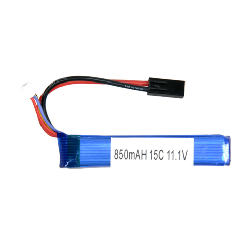 AC-219A LiPO 11.1V 850mAH 15C Buffer Tube Battery