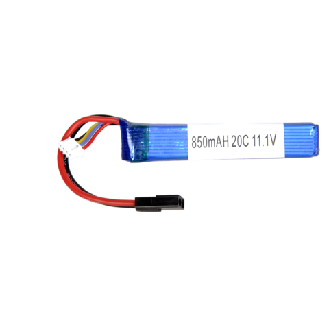 AC-219B LiPO 11.1V 850mAH 20C Buffer Tube Battery