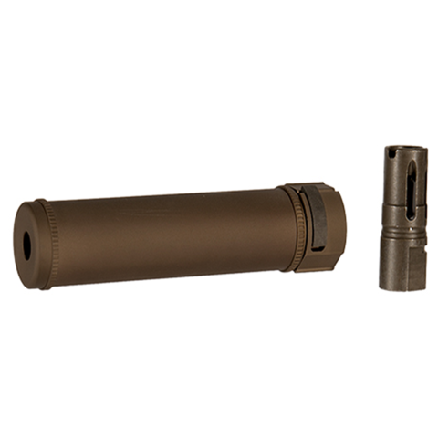 AC-415T BARREL EXTENSION QUICK DETACH w/FLASH HIDER (COLOR: FLAT DARK EARTH)