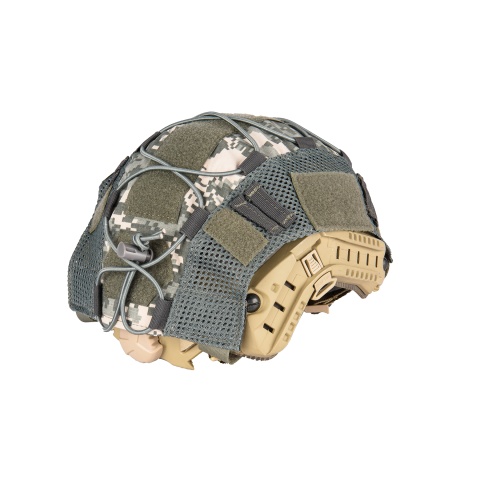Lancer Tactical 1000D Nylon Polyester Bump Helmet Cover (ACU) 