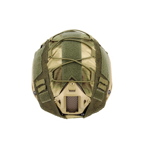 Lancer Tactical  1000D Nylon Polyester Bump Helmet Cover (Forest Green)