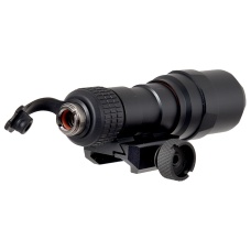 L002 500 Lumen Tactical LED Flashlight w/ Pressure Pad (BLACK)